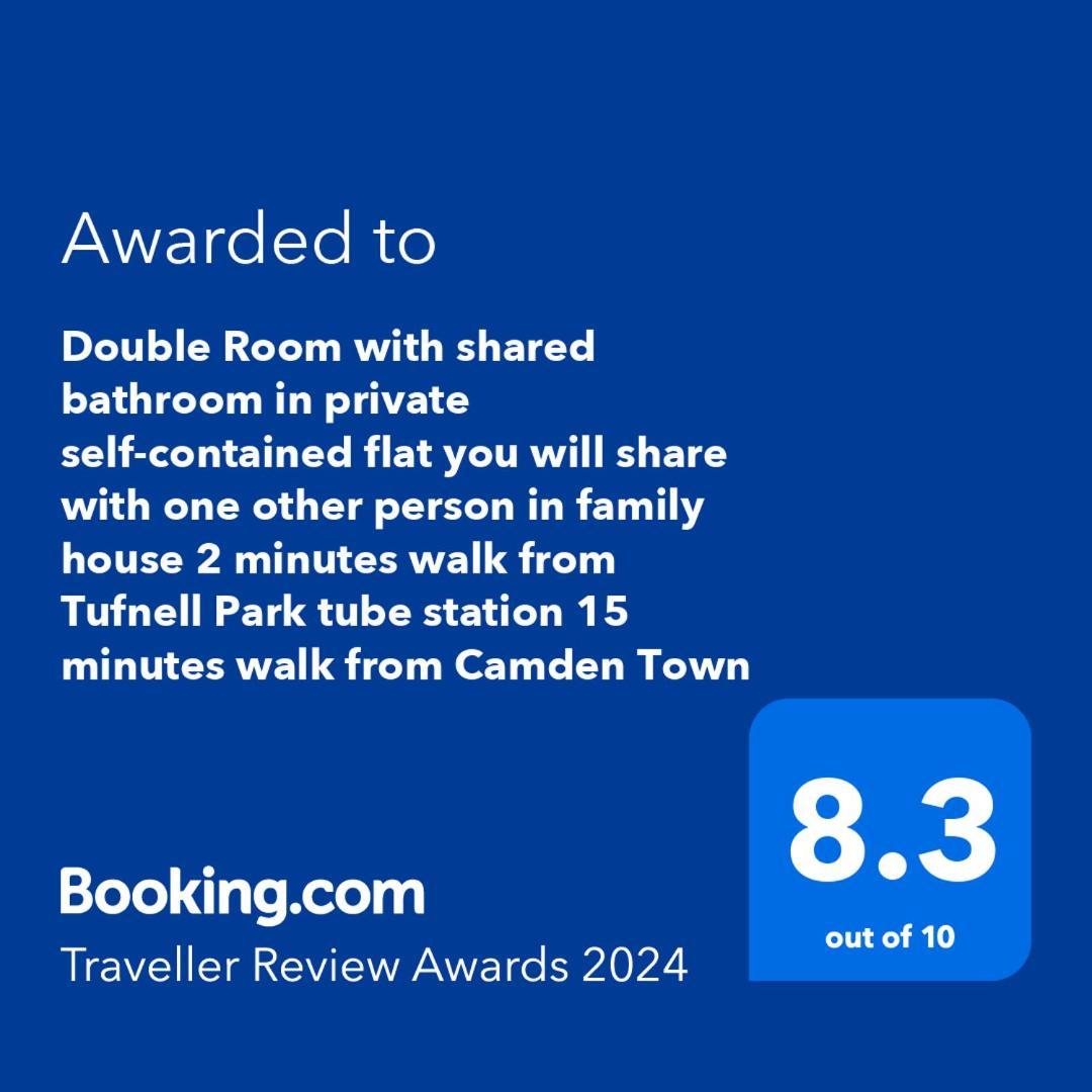 Self-Contained Flat On The 2Nd Floor You Will Share With One Other Guest, In A Family House 2 Minutes Walk From Tufnell Park Station 2Nd Floor With Stairs Londres Exterior foto